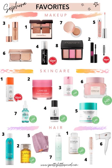 Sephora Must Haves 2020 Beauty Skincare And Hair Pretty Little Social