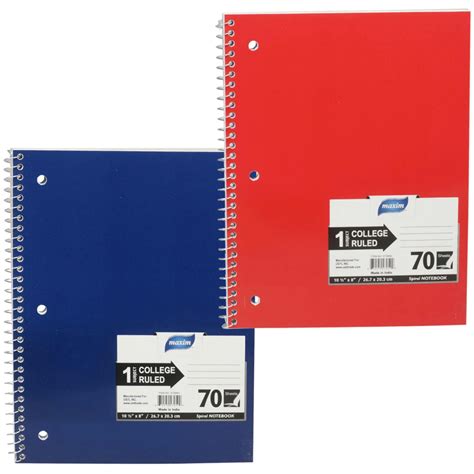 Wholesale College Ruled Notebook 70 Sheet 1 Subject Sku 2337192