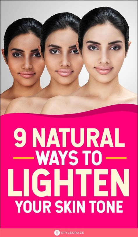 9 Natural Ways To Lighten Your Skin Tone En 2020