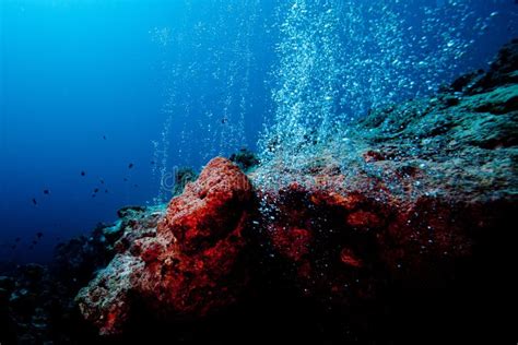 Underwater Bubbles Geyser Stock Image Image Of Geyser 17740379
