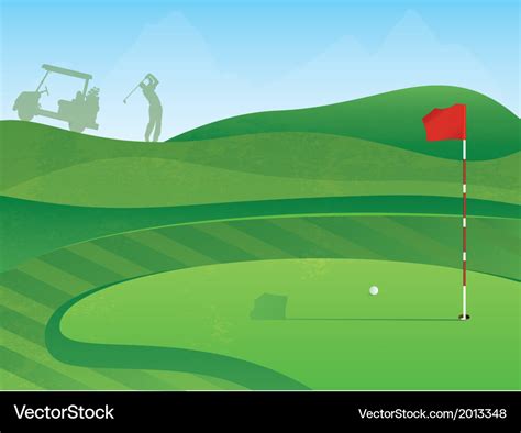 Illustration Golf Vector Free Premium Vector Download