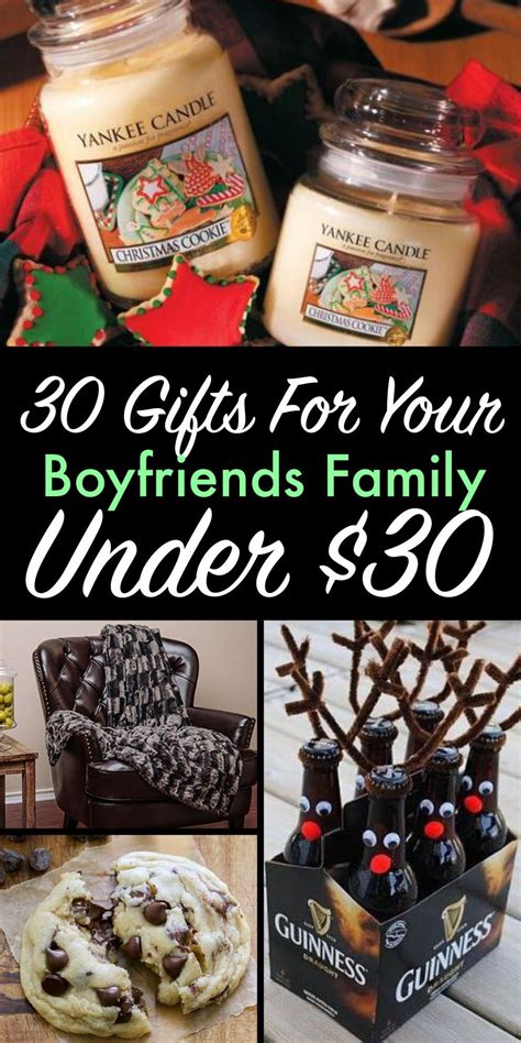 Strike the perfect balance with more than 45 thoughtful gifts your girlfriend will love that are stylish and cool—just like her, you know? Gifts For Your Boyfriend's Family Under $30 | Christmas ...