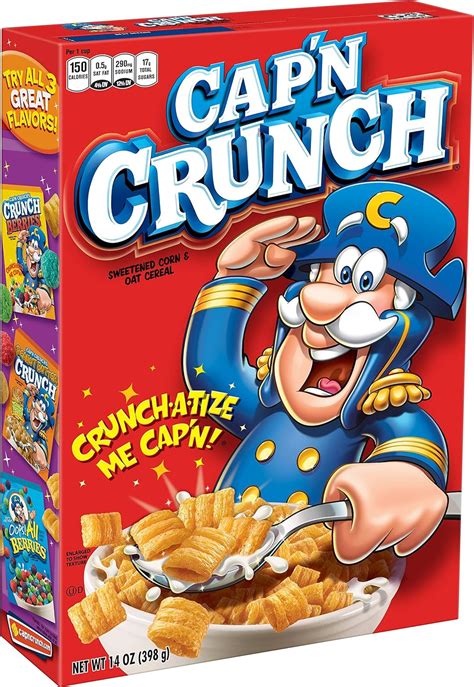 Capn Crunch 14oz 398g Captain Crunch Cereal Uk Grocery