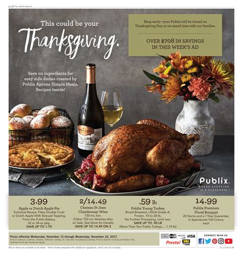 Cooking thanksgiving dinner starts well before november 26. Publix Turkey Dinner Package Christmas / Publix Deli ...