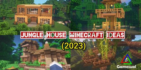 Best Jungle House Ideas In Minecraft Top 9 Gamesual