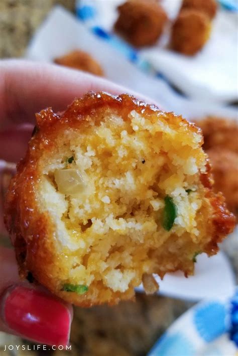 In medium sauce pot, heat two inches of oil over medium high heat. Jalapeno Cheddar Hush Puppies & Spicy Apricot Dipping Sauce | Recipe in 2020 | Hush puppies ...