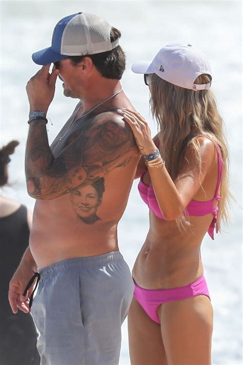 Christina Haack Looks Hot In A Pink Bikini On The Beach In Cabo 48