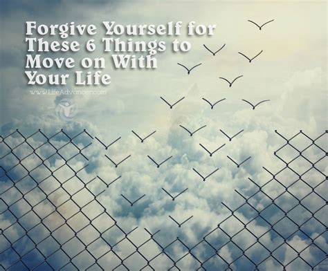 Forgive Yourself For These 6 Things To Move On With Your Life ~ Life