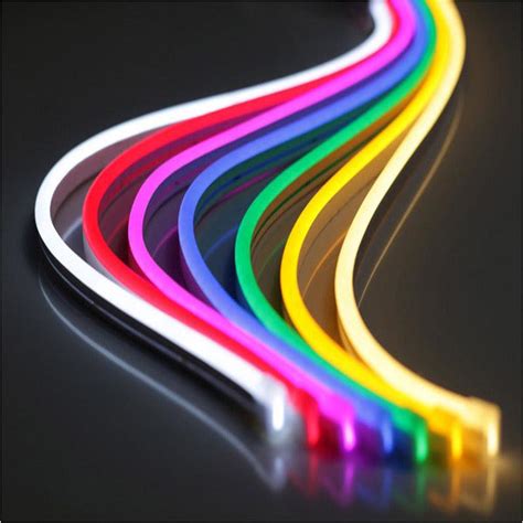 Led Neon Strip Light 6000k Half Round For Sale Brite Lighting