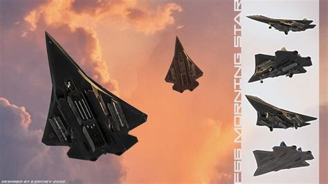 Artstation Sixth Generation Air Superiority Fighter Concept Fighter