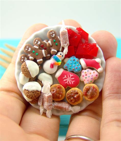 The Mouse Market Blog Clay Foods Christmas Clay Miniature Food