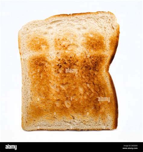 A Piece Of Dry Toast Stock Photo Alamy