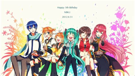 Vocaloid Birthday Song For Miku Hd And Mp3 Youtube