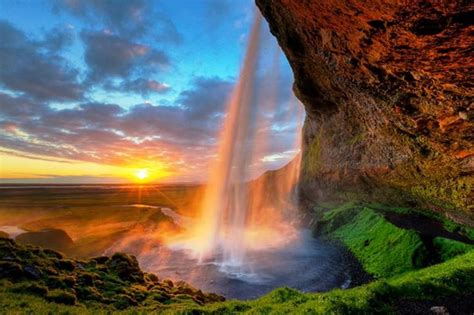 Seljalandsfoss Waterfall Þórsmerkurvegur Iceland Is One Of The Most