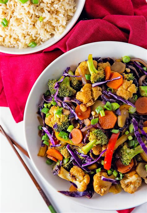 Delicious, the only adjustment i made was to utilize braggs amino. Thai Stir Fry | Recipe | Whole food recipes, Vegan recipes healthy, Cauliflower dishes