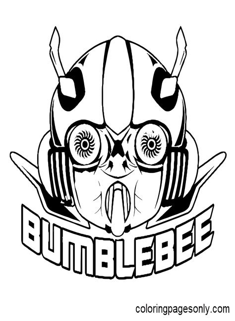 Bumblebee Transformers Movie Coloring Page Free Printable Coloring Pages