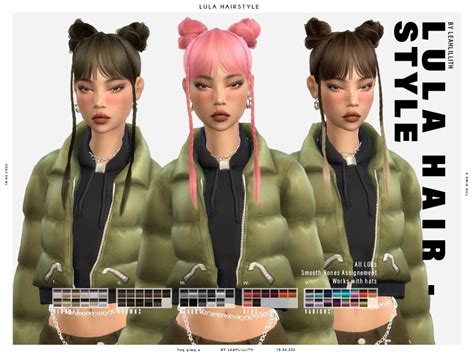 The Sims Resource Lula Hairstyle