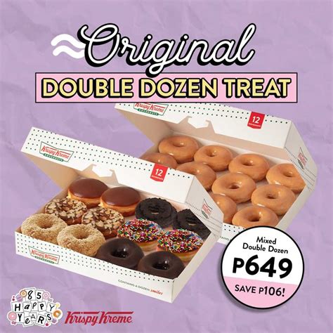 Krispy Kreme Og Double Dozen Treat