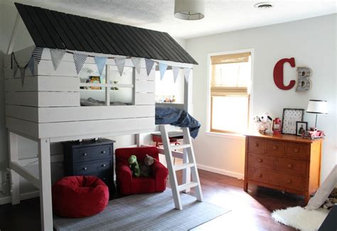10 best loft beds for kids with a slide. Kids Clubhouse & Loft Bed - buildsomething.com