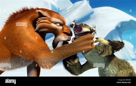 Diego And Sid Ice Age 2 The Meltdown 2006 Stock Photo 31230900 Alamy