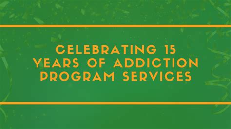 Celebrating 15 Years Of Addiction Treatment Services Nsr Of Asheville