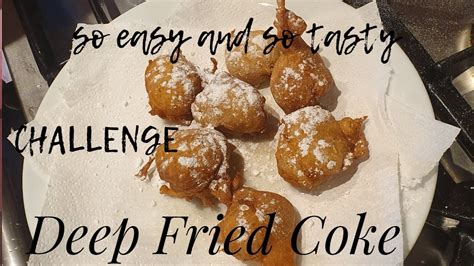 Discover cake recipes from my food and family. Simple Recipe for Deep Fried Coke - YouTube
