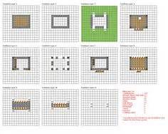 Minecraft layer by layer plans : Layer by layer, Minecraft houses blueprints and House ...