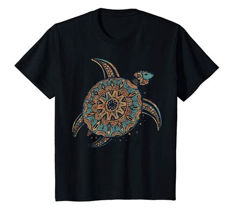 Vintage Tribal Hawaiian Sea Turtle T Shirt Shirtsmango Office
