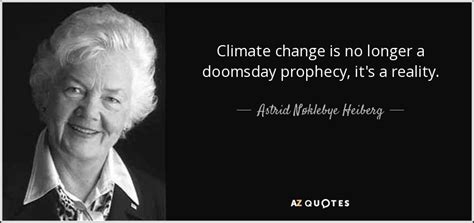 Market data provided by factset. Astrid Nøklebye Heiberg quote: Climate change is no longer ...