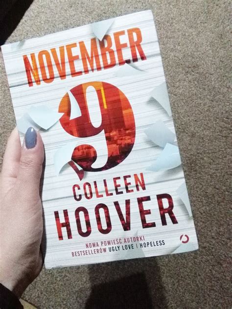 Małgorzata Czyta November 9 Colleen Hoover