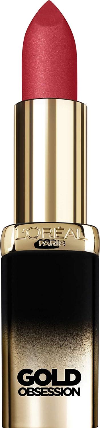 Loreal Gold Obsession Lipstick Rose Gold Lips Uk Beauty