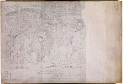 Burne Jones Catalogue Raisonné Sketch For The Masque Of Cupid
