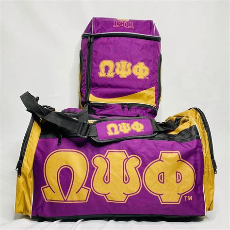 Omega Psi Phi Duffle Bag The King Mcneal Collection
