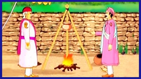 Akbar And Birbal In Tamil Birbals Stew Animated Stories For Kids
