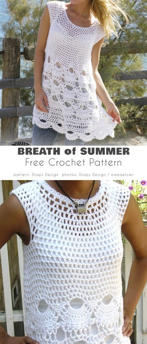 Summer Dress Time Free Crochet Patterns Your Crochet