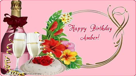 Amber Greetings Cards For Birthday