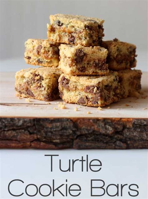 Don T Be Slow To Grab Your Own These Turtle Cookie Bars Will Fly Off