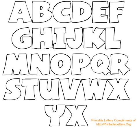 Printable Cut Out Letters That Are Tactueux Barrett Website