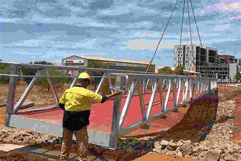 Steel Pedestrian Bridges By Landmark Products Selector