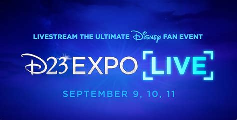 D23 Expo 2022 Livestream Schedule Announced Wdw News Today