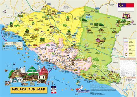 Melaka Map In Malaysia Tour Information Maps Guide To