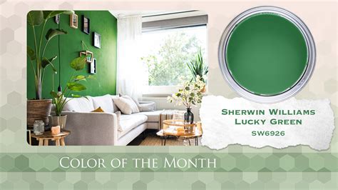 Color Of The Month Sherwin Williams Lucky Green Innovatus Design
