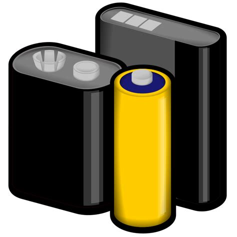 Free Clip Art Batteries By Jonata