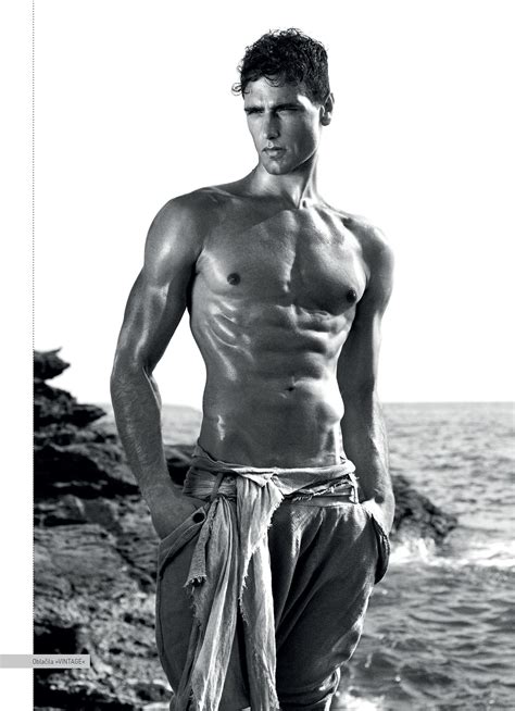 fabio mancini embraces summer attitude for david beach shoot the fashionisto sexy men models