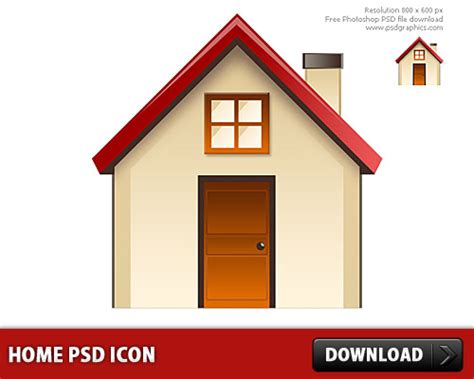 Home Icon Free Psd Download Psd
