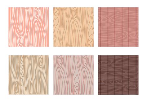 Variant Of Woodgrain Pattern Vector Collection 164852 Vector Art At
