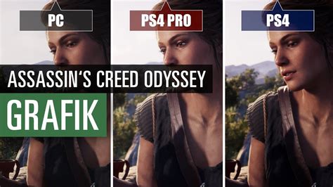 Assassin S Creed Odyssey Ps Vs Ps Pro Vs Pc Graphics Comparison