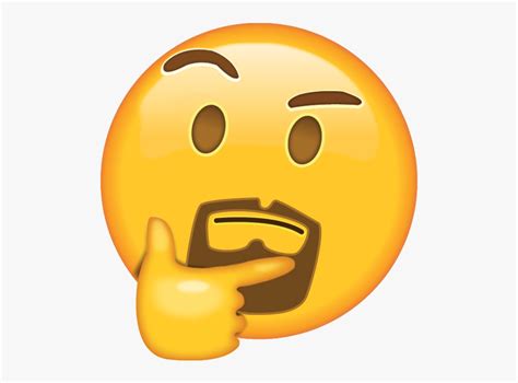 Thinking Emoji Meme Transparent