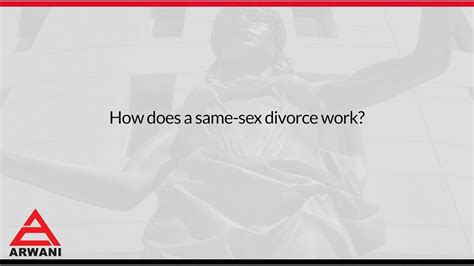 how does a same sex divorce work youtube