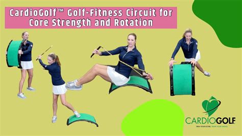 Cardiogolf™ Golf Fitness Circuit For Core Strength And Rotation